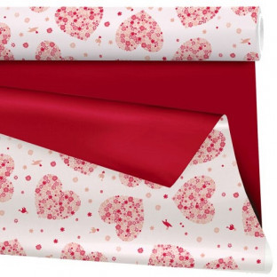 BOBINA OPACO CUORICINO ROJO 70CMX50M