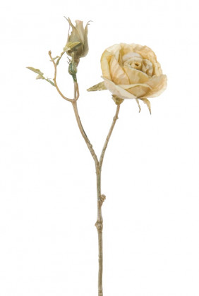 ROSE 38CM JAUNE