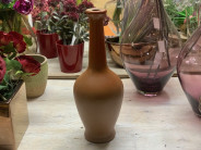 CRISTAL BOTELLA MARRÓN.