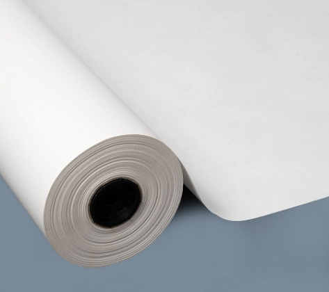 BOBINA PAPEL 70CMX50M RECICLADO BLANCO