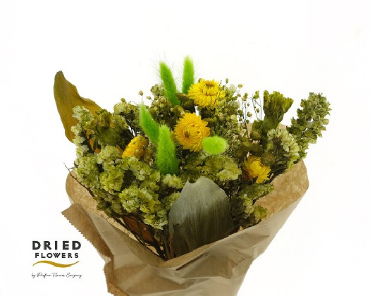 BOUQUET DRY VERDE 50CM