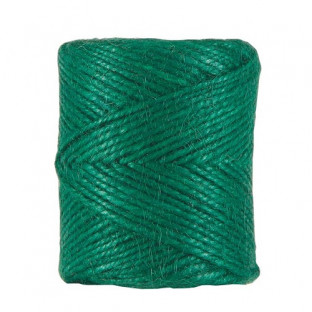 CINTA YUTE 2MM 100GR. VERDE