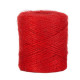 CINTA YUTE 2MM 100GR. ROJO