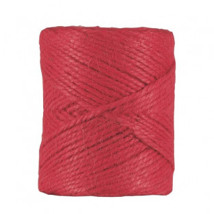 CINTA YUTE 2MM 100GR. BURDEOS