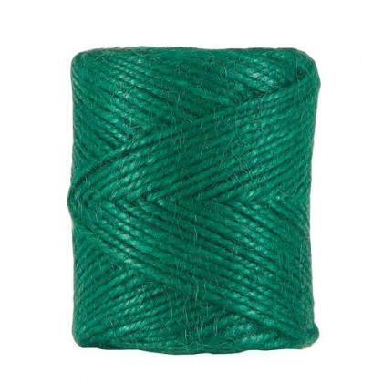 CINTA YUTE 2MM 100GR. VERDE