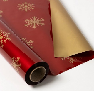 BOBINA OPACO 70CMX50M ROJO/ORO