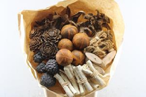 BOUQUET DRY MIX NATURAL 60CM