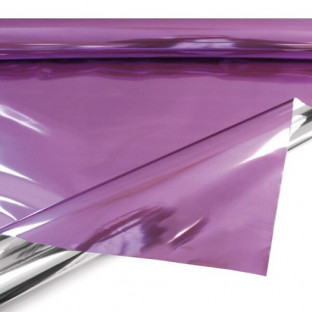 BOBINA OPACO LILA/PLATA 69CMX50M