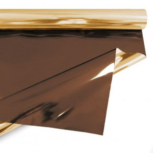 BOBINA OPACO ORO/CHOCO 60CMX50M