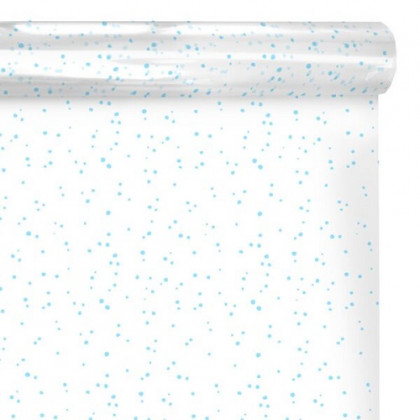CELOFÀN TRANSPARENTE TOPO AZUL 70CMX50M