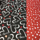 BOBINA DUO MAT 70CM X 40M CORAZON NEGRO