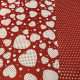 BOBINA DUO MAT 70CM X 40M CORAZON BL/ROJO