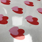 CELOFÁN TRANSPARENTE 70CMX50M CORAZONES