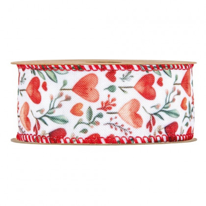 CINTA COTTON MM40X15MT CORAZONES