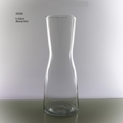 CRISTAL JARRON H:30CM Ø:9