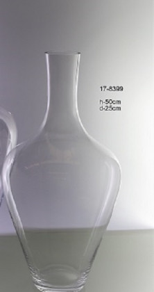 CRISTAL JARRON H:50CM Ø:30