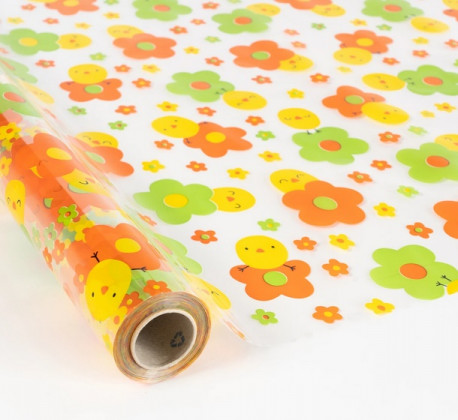 CELOFÁN TRANSPARENTE 70CMX50M PASCUA