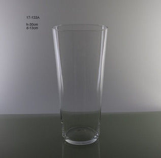 CRISTAL VASO H:30 D:14