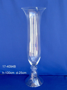CRISTAL JARRON H:100- Ø:28.