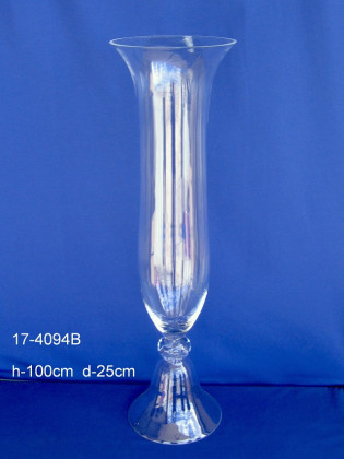 CRISTAL JARRON H:100- Ø:28.