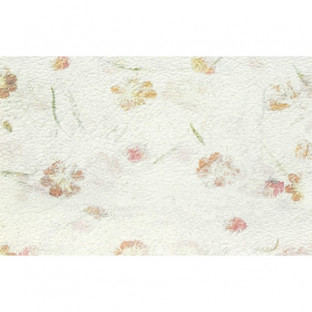 PAPEL HOJAS FLORES 50CMX50CMX10UNI BLANCO