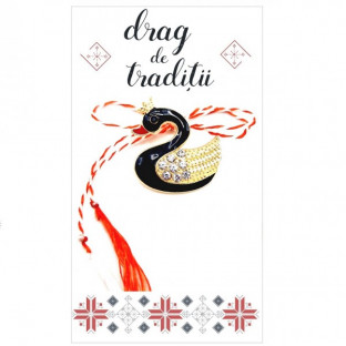 DETALLE MARZO BROCHE CISNE NEGRO