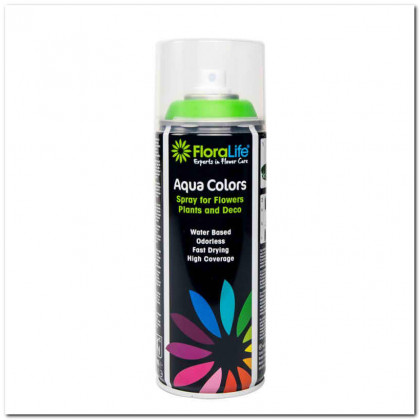 SPRAY FLORALIFE AQUA BRIGHT GREEN.