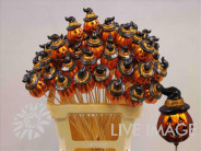 PICK HALLOWEEN 55CM X 5UNI.