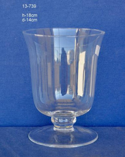 CRISTAL COPA H:18CM Ø14