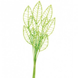 RATTAN LEAF 40X11X4 VERDE