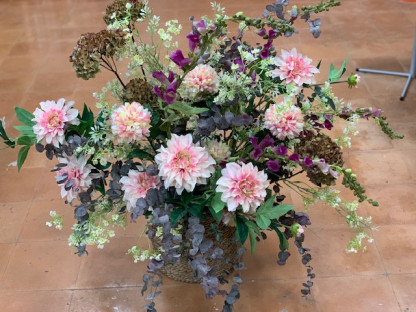 CENTRO ARTIFICIAL MIMBRE GARDEN STYLE