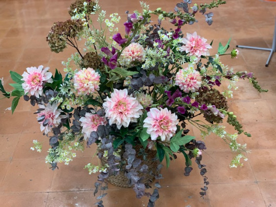 CENTRO ARTIFICIAL MIMBRE GARDEN STYLE