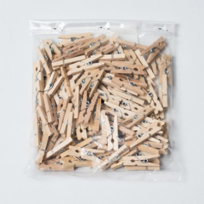 PINZAS MADERA (100 UNI)