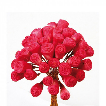 FLOR MINI SHOLA FUCSIA X5 POMOS