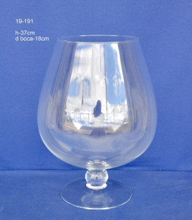CRISTAL COPA H:37CM Ø:18