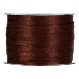 CINTA RASO 6MMX100MT MARRON