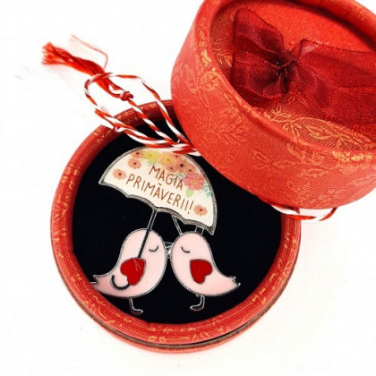 DETALLE MARZO CAJA BROCHE MAGIA DE PRIMAVERA