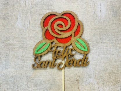 PICK FLOR FELIÇ SANT JORDI