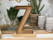 LETRA MADERA Z