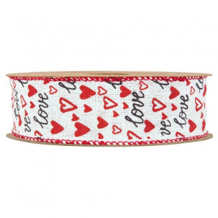 CINTA COTTON MM40X15MT CORAZONES