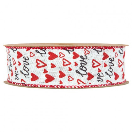 CINTA COTTON MM40X15MT CORAZONES