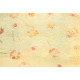 PAPEL HOJAS FLORES 50CMX50CMX10UNI CREMA