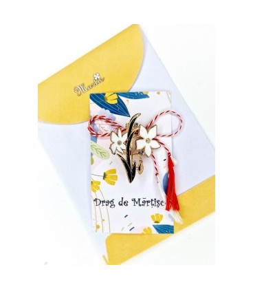 DETALLE MARZO BROCHE NARCISOS