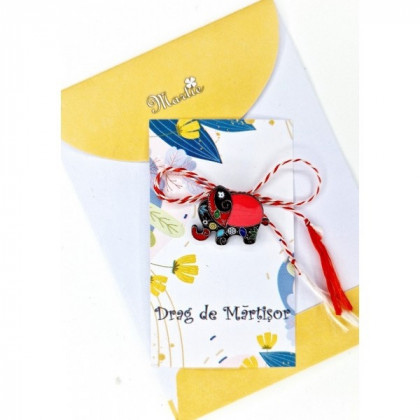 DETALLE MARZO BROCHE ELEFANTE