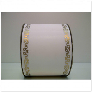 CINTA CEREMONY 100MMX100M BLANCO BRILLANTE