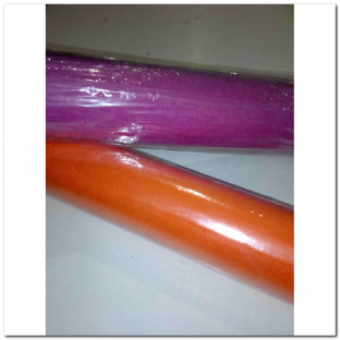 BOBINA TUL FLOR 60CM-20YDS NARANJA.