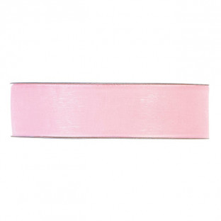 CINTA ORGANZA MM25X50MT PINK
