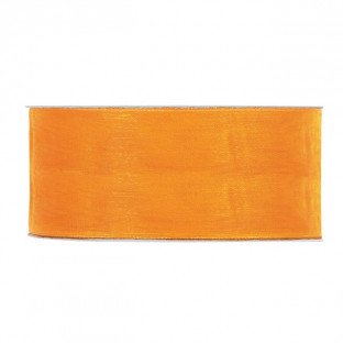 CINTA ORGANZA MM40X50MT NARANJA