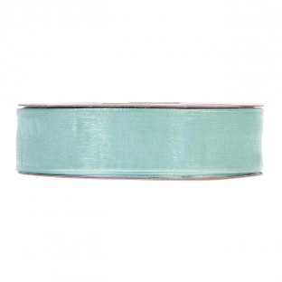 CINTA ORGANZA MM25X50MT MENTA