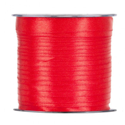 CINTA RASO SINGLE FACE MM10X100MT ROJO